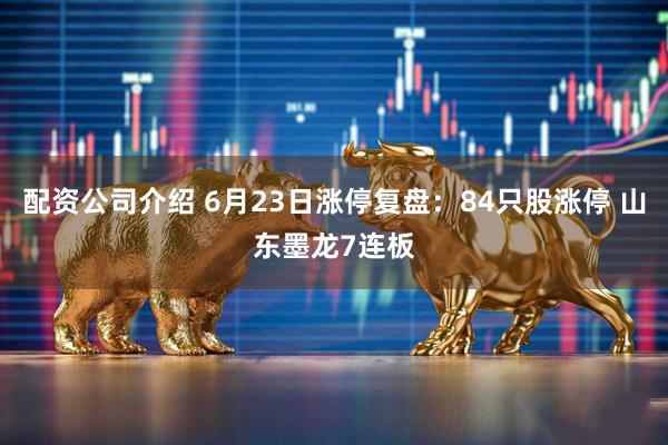 配资公司介绍 6月23日涨停复盘：84只股涨停 山东墨龙7连板